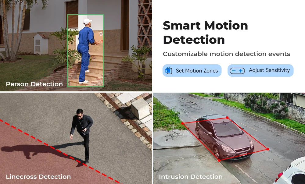 H.View 4K 8Mp poe Cctv Security Camera System Home Video Surveillance Kit 8Ch Nvr Audio Outdoor Ip Camera xmeye app