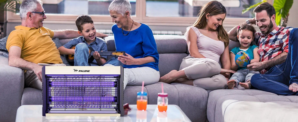 Electric Bug Zapper 3200V Mosquito Zapper Killer Indoor Insect Killer with Hanging Chain Removable Collection Tray Bug Zapper Shopifynow