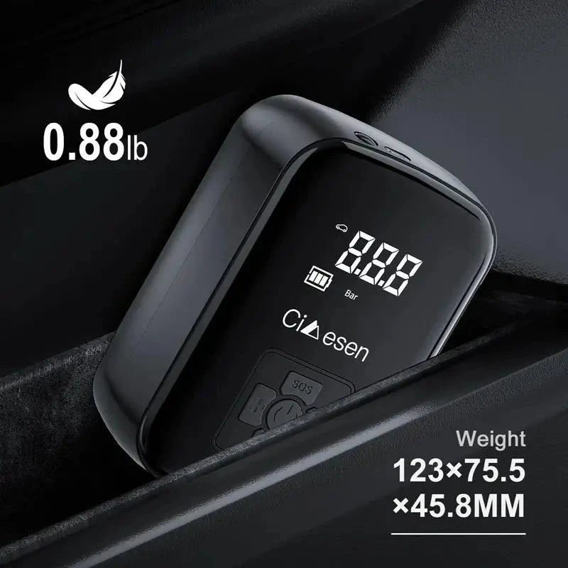 1pc Car Wireless Air Pump 150PSI Portable Electric Tire Inflation For Car Bicycle Motorcycle Air Compressor Inflator US Shipping Shopifynow