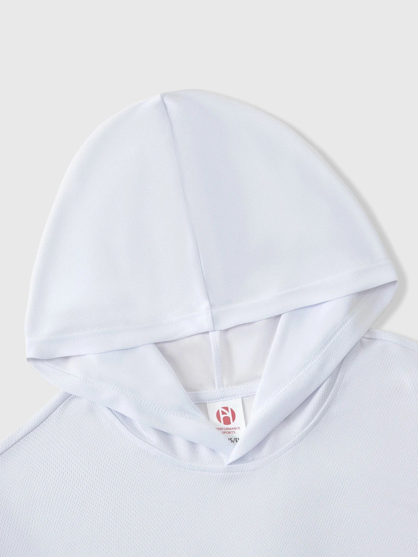 Men's five piece sports long sleeved T-shirt, hooded solid color breathable sports shirt, suitable for running and fitness Shopifynow