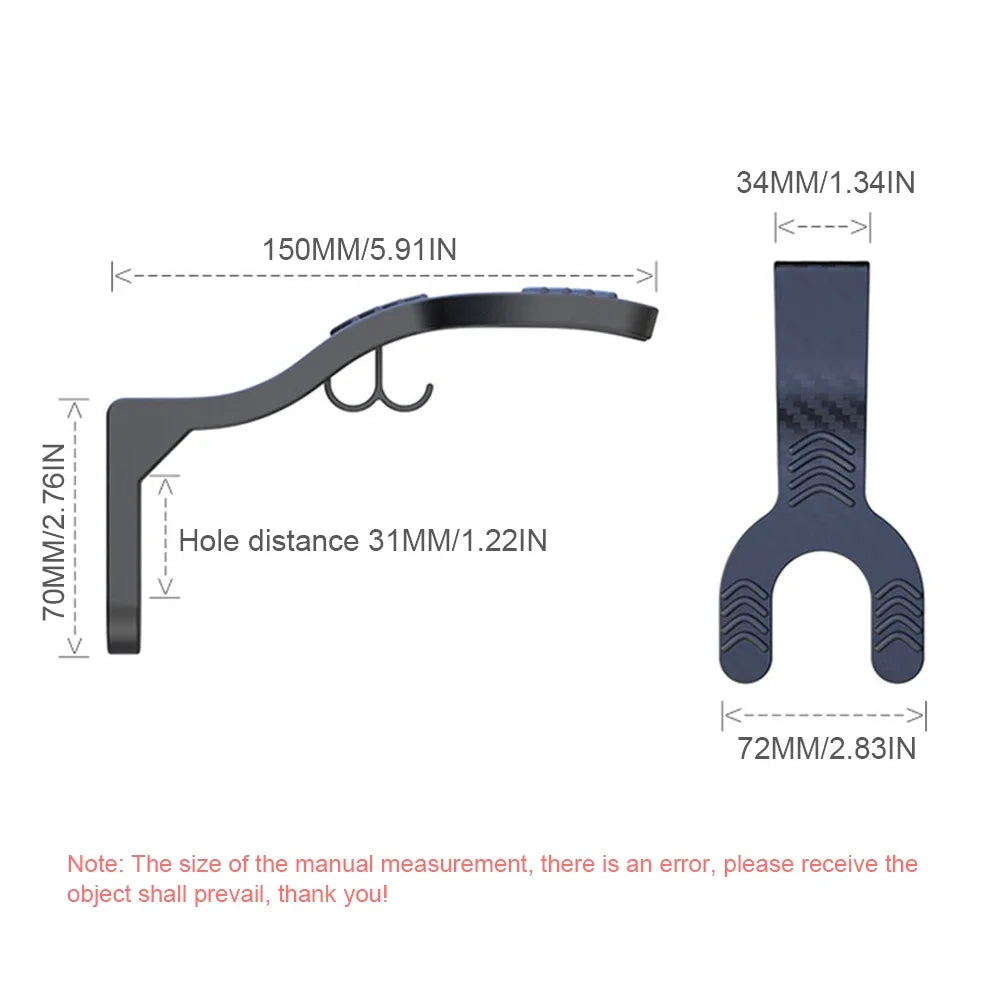 Kitchen Cabinet Shelf Wall Mount Hooks Motorcycle Helmet Hook Racks Helmet Display Hanger Stand Wall-Mounted Storage Holder - Shopifynow