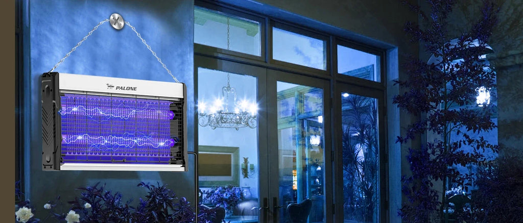 Electric Bug Zapper 3200V Mosquito Zapper Killer Indoor Insect Killer with Hanging Chain Removable Collection Tray Bug Zapper Shopifynow