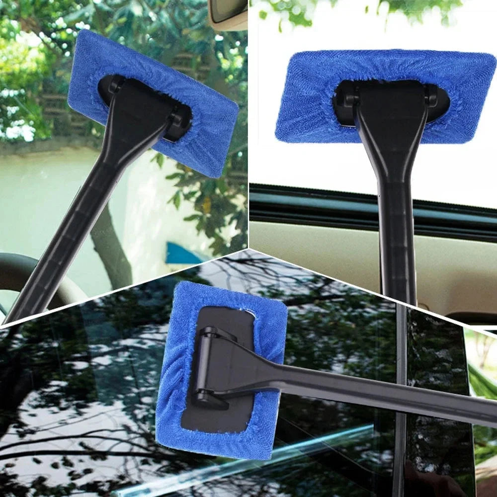 Car Front Windshield Cleaning  detailing brush Car Dust Remover To Remove Fog Window Scraping car cleaning tools Shopifynow