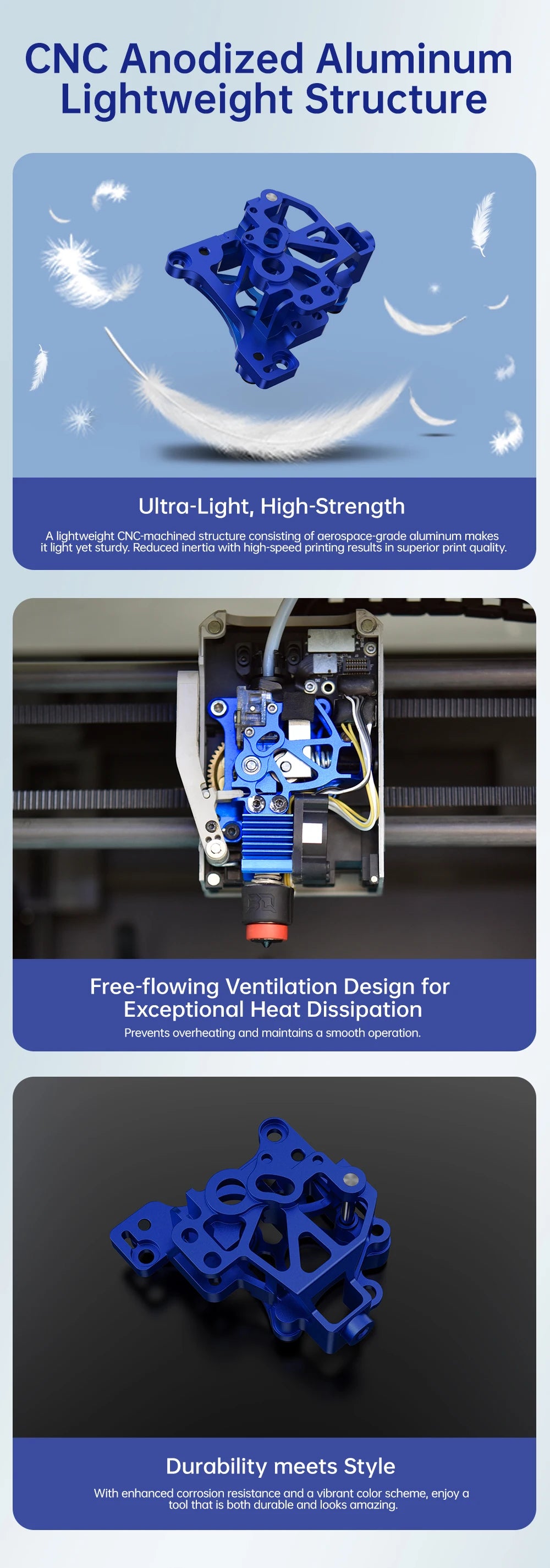 BIGTREETECH Panda Extruder Lightweight Precision CNC Machined For Bambu Lab P1P P1S X1C X1E Panda Claw Panda Revo Panda Jetpack - Shopifynow