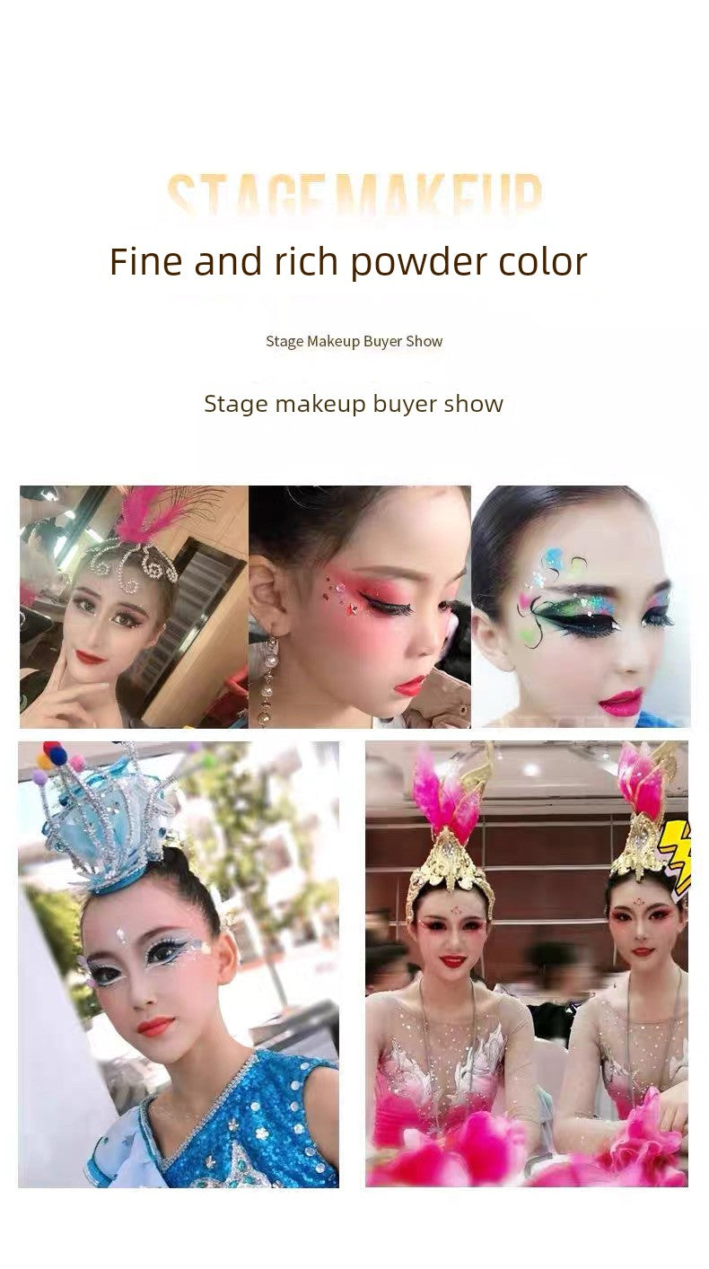 Genuine Goods Kids Student Stage Makeup Watch Show Eye Shadow Blush Powder One Makeup Palette Makeup Full Set Shopifynow