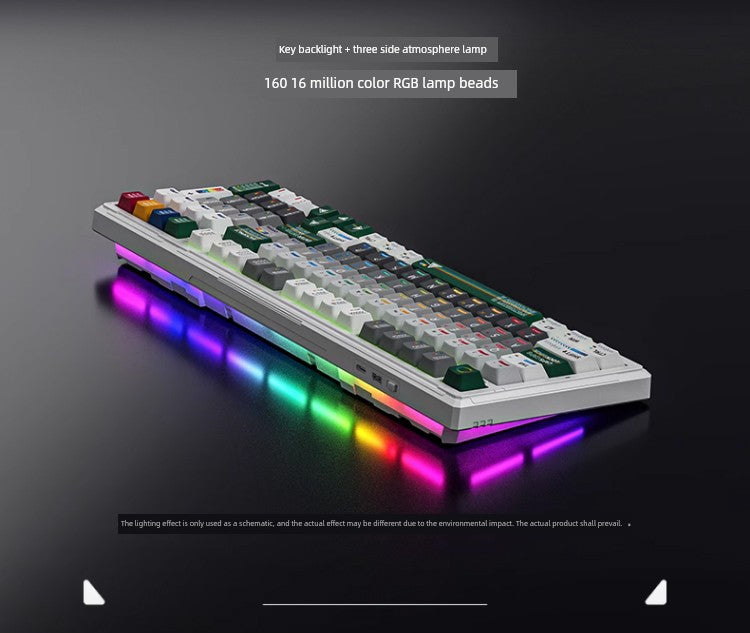 Ikbc Wireless Bluetooth Mechanical Keyboard Customized K99/K87 Three-Mode RGB Boys Only for E-Sports Game Keyboard Shopifynow