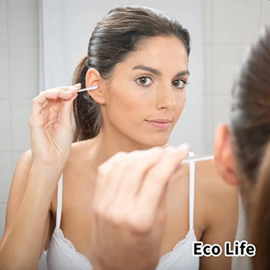 400 Count Organic Q Tips Cotton Swabs For Ears Eco Friendly Qtips For Ear Cotton Buds Shopifynow