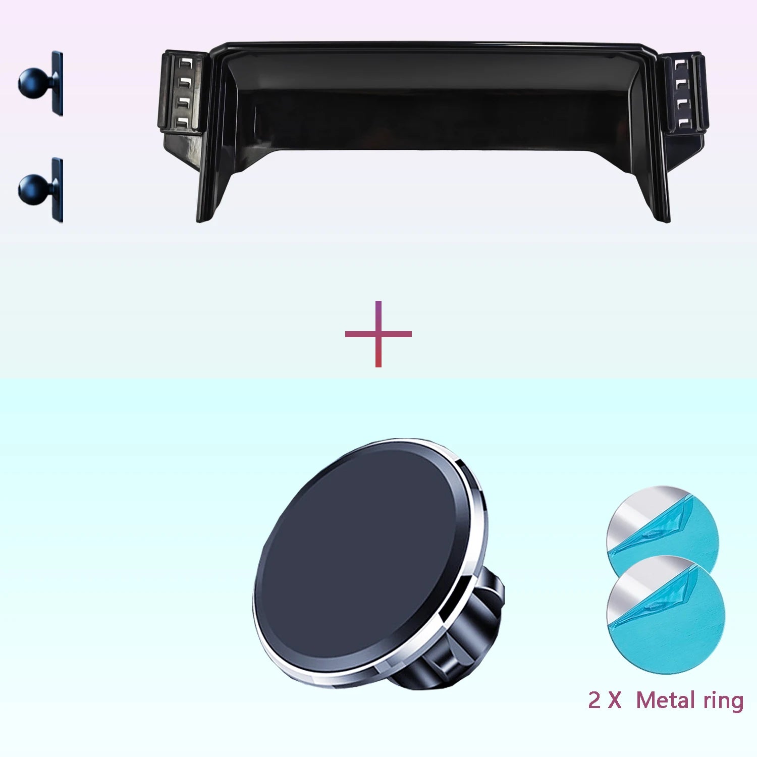 For Toyota Corolla 2019 2020 2021 2022 Phone Holder Car Double Bracket Base Magnetic MagSafe Wireless Charging Car Phone Mount