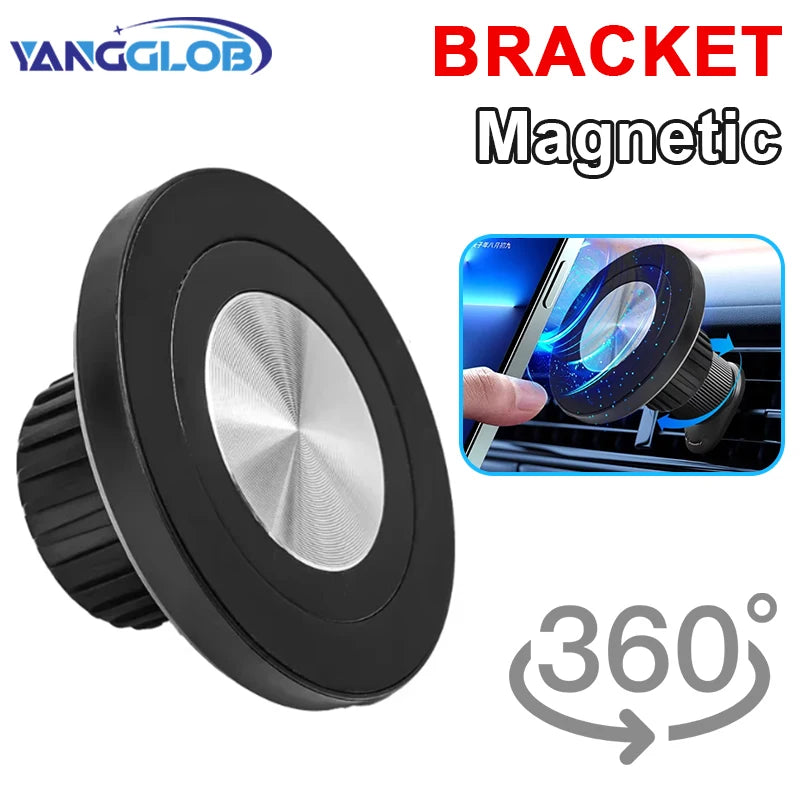 For MagSafe Car Mount Accessories Universal Magnetic Car Phone Holder Parts Suitable for 17mm Ball Head Base Magnet Brackets