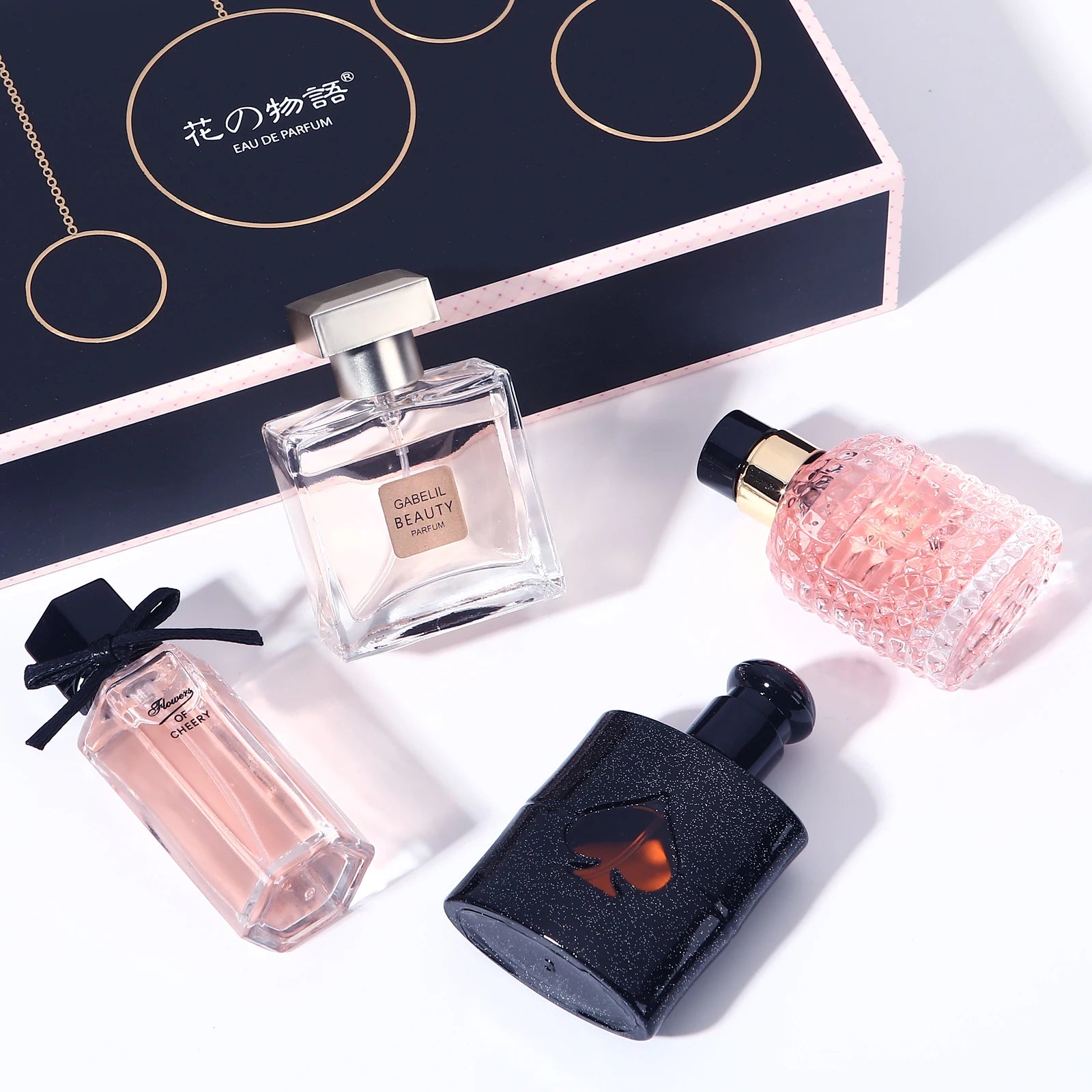 Brand Gift Box 4Pcs Set Perfume Women Parfum Femme 100ml Fresh Natural Floral Scent Spray Feminino Perfumes De Mujer Originales Shopifynow