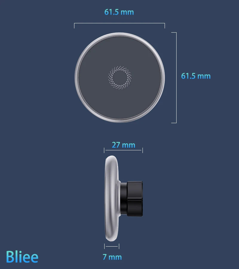 For Toyota Corolla 2019 2020 2021 2022 Phone Holder Car Double Bracket Base Magnetic MagSafe Wireless Charging Car Phone Mount
