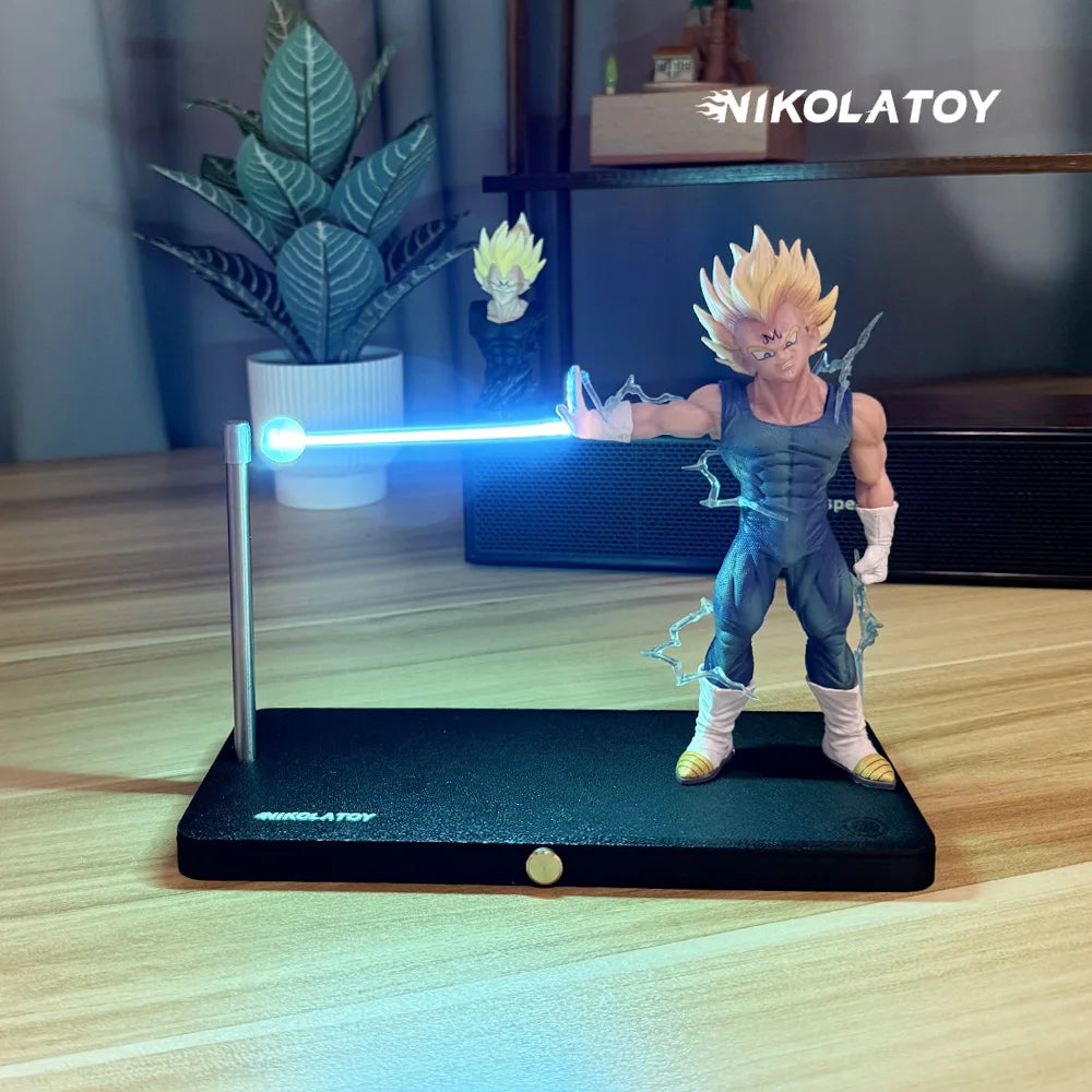 Dragon Ball Super Saiyan Son Goku Chaozu Figure Dynamic Wave Kamehameha Wave Night Light Decoration Ornament Toys Gift Shopifynow