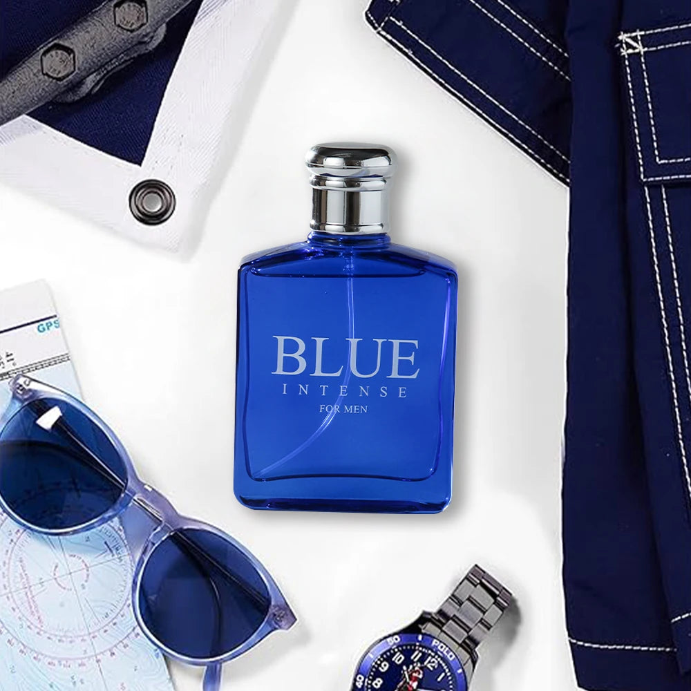 BLUE CHARM Eau de Parfum Spray 3.4 Ounce / 100 Ml  Multi-Layered Fragrance Aromatic Fragrance for Men Men's EDP Perfumes Fruit Shopifynow