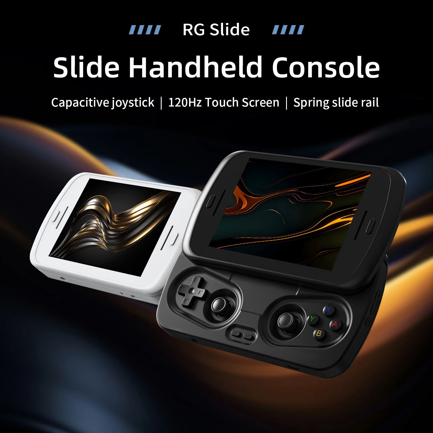 Anbernic RG Slide Handheld Game Console 4.7" LTPS In-Cell Screen Android 5G WIFI Video Gaming Player Supports 1080p-Port Output Shopifynow