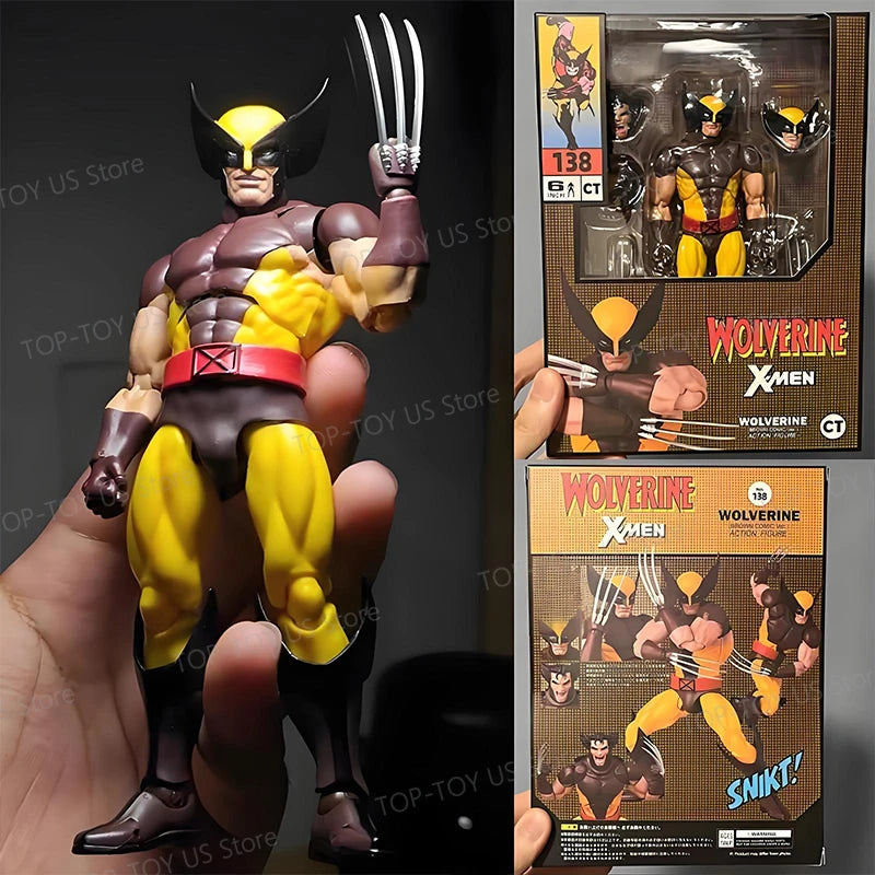 Ct Toys Wolverine Deadpool Anime Figure Mafex 138 Deadpool 3 Movie Action Figure Figurine Model Statue Collection Toys Shopifynow
