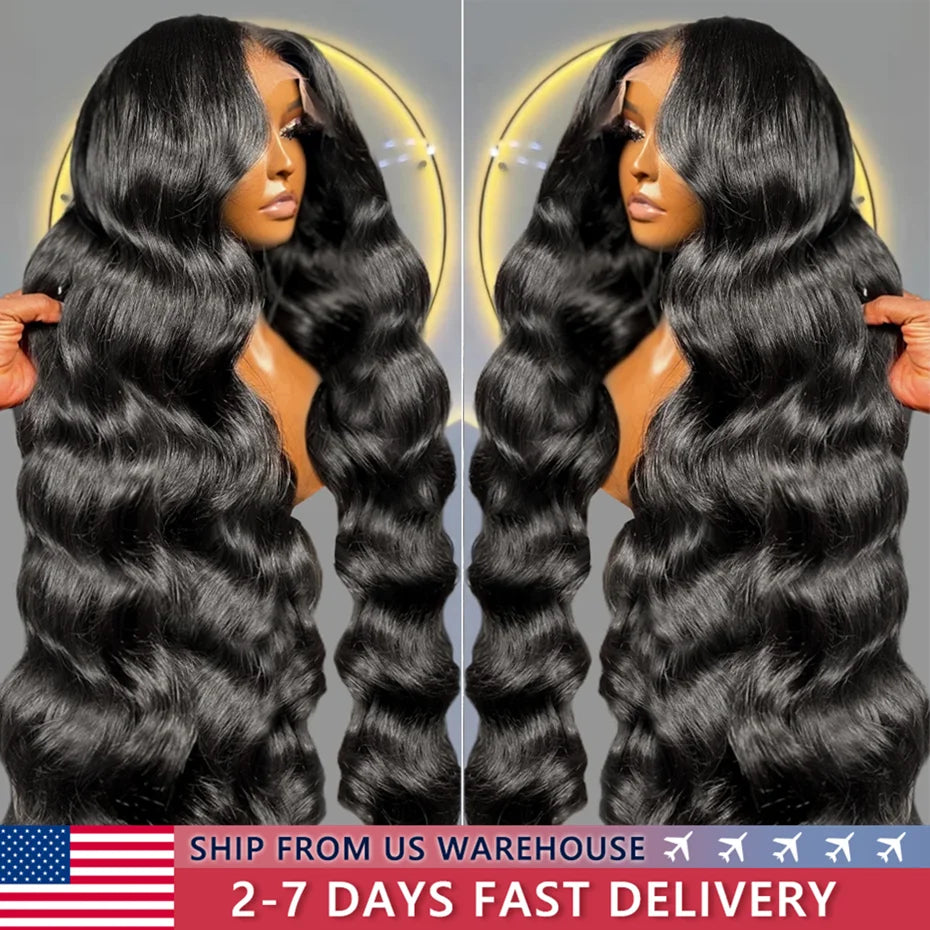 32Inch Body Wave 13x4 13x6 HD Lace Front Human Hair Wigs 4X6 5X5 Glueless Wig Ready To Wear Brazilian Lace Frontal Wig For Women Shopifynow