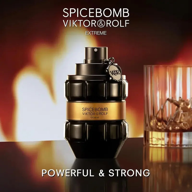 ViktorI Spice Bomb Eau de Parfum- Men's cologne, long-lasting fragrance,Woody Spice- Men'S Cologne- With Citrus and Tobacco Note Shopifynow