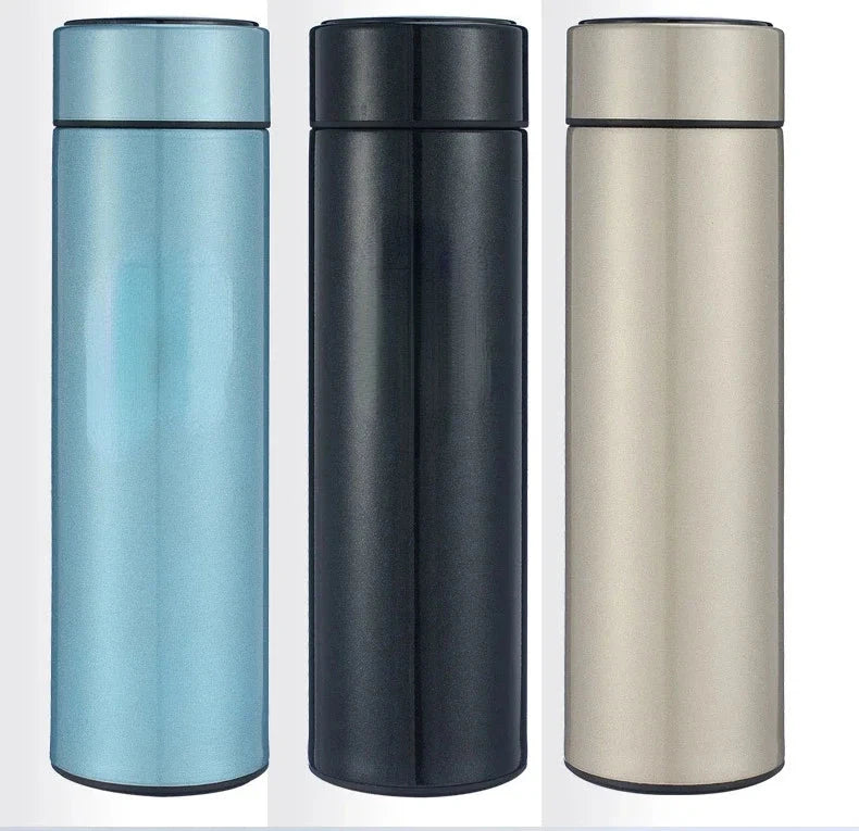 500ml Stainless Steel Thermos Bottle with Digital Temperature Display LED Intelligent Temperature Measurement Cup Vacuum Flask Shopifynow