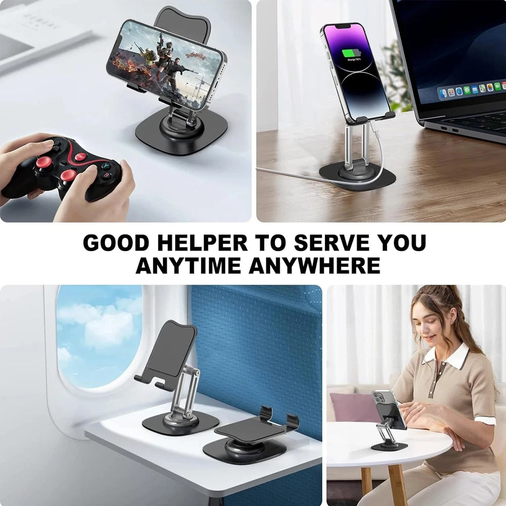 1PCS 360°Adjustable Universal Tablet Stand Desk Holder Mount Detachable Arm For Cell Phone iPad iPhone Portable Desktop Stand Shopifynow
