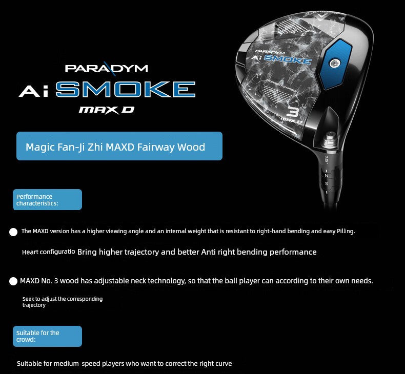 24 New Arrival Callaway Caraway Golf Club Rod Set Male AI Smoke Wooden Pole Matching Apex Iron Pole Shopifynow