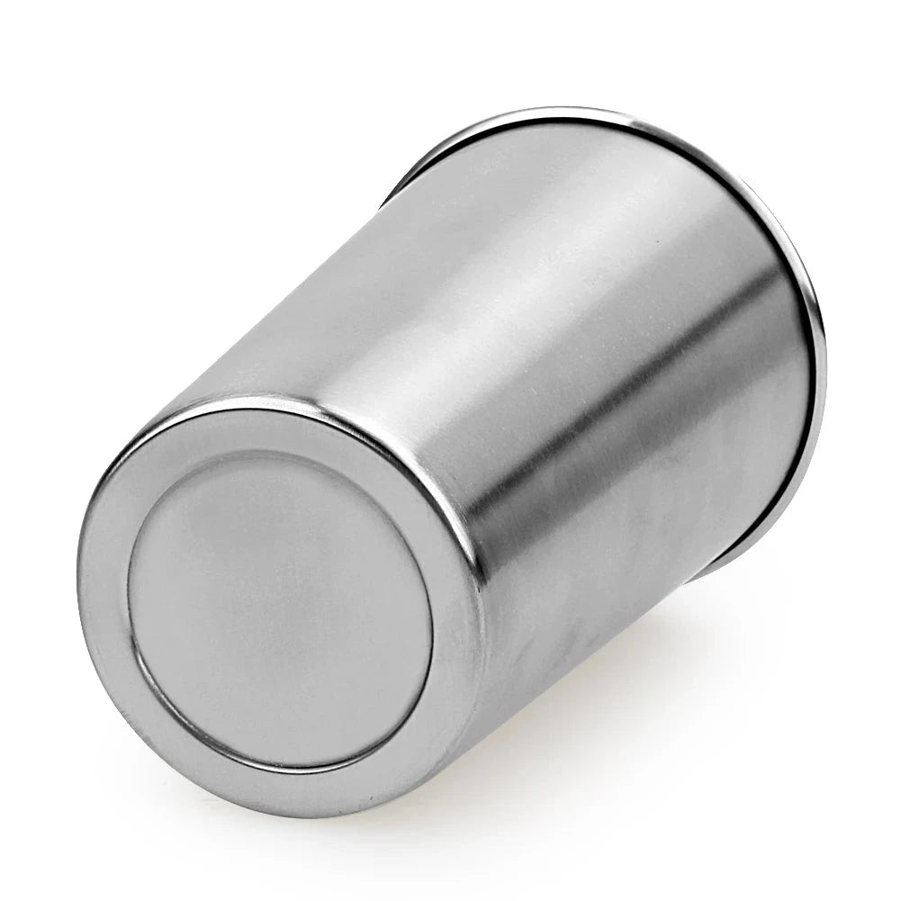 350 500ML Stainless Steel Cups with Juice Beer Glass Portion Cups 16oz Tumbler Pint Metal Kitchen Drinking Mug Bar Supply 1-5Pcs Shopifynow