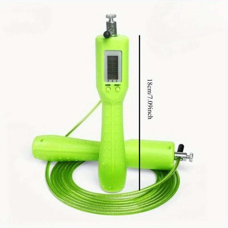 Jump rope for adults, cordless and countable fitness training jump rope,suitable for indoor and outdoor use,Christmas gift Shopifynow