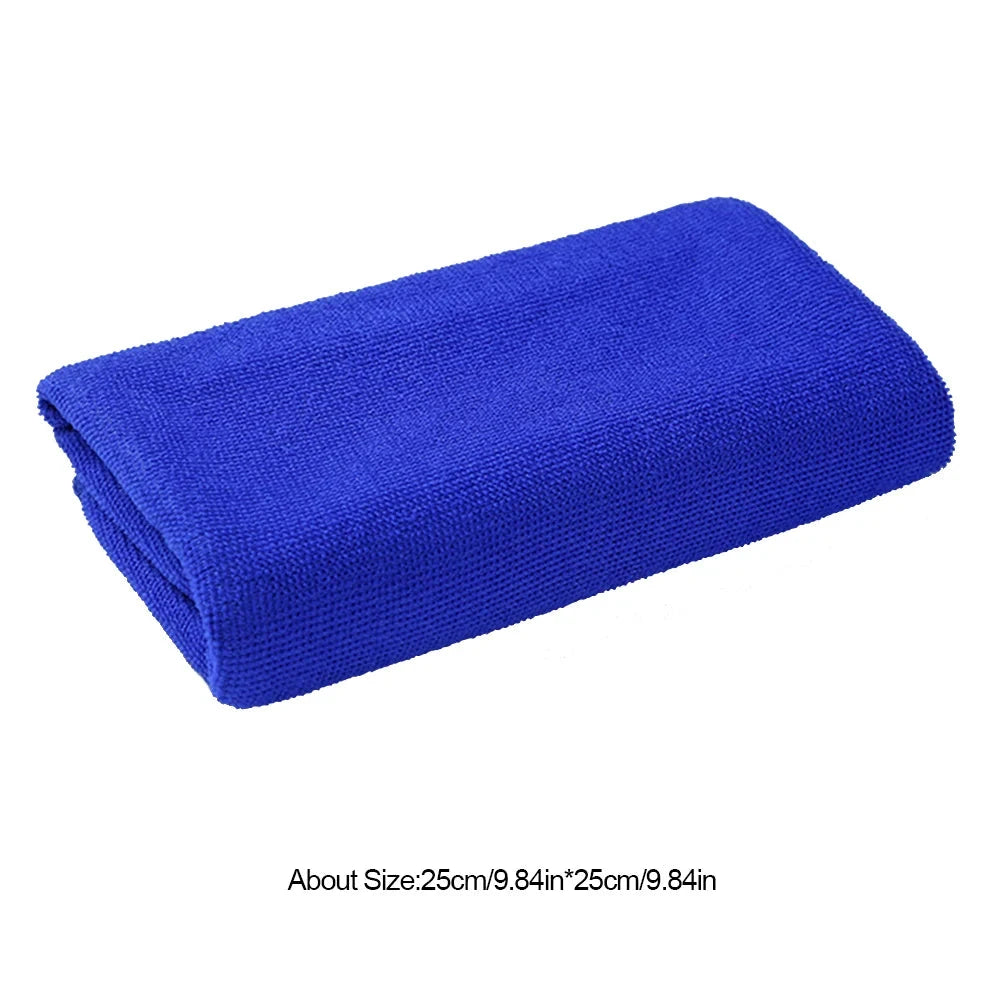 25Pcs Car Cleaning Cloths Thickened Microfiber Fiber Towel Car Cleaning Towel for Auto Valeting Waxing for Detailing Polishing Shopifynow