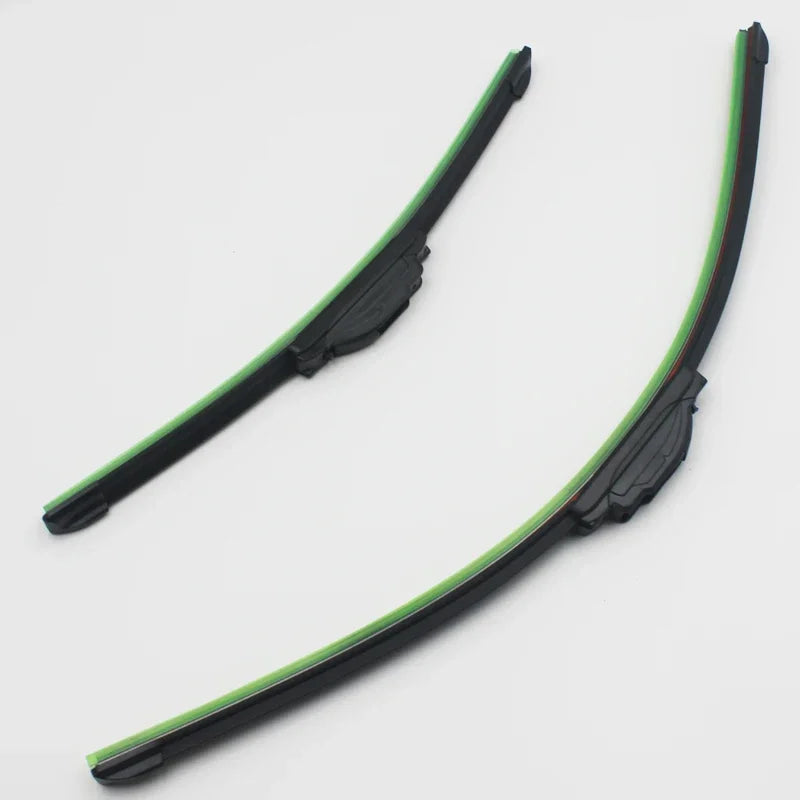 Car Windshield Wiper blades Universal Soft Double layer Rubber Frameless Bracketless car wipers 14" 16" 19" 20" 21" 22" 24"26"