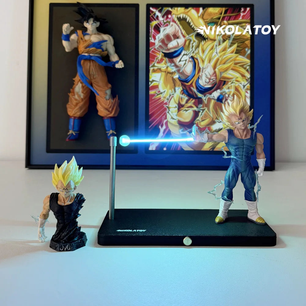 Dragon Ball Super Saiyan Son Goku Chaozu Figure Dynamic Wave Kamehameha Wave Night Light Decoration Ornament Toys Gift Shopifynow