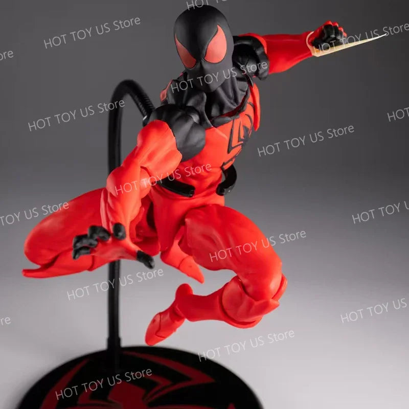 Mess Toys Spider Man Symbiote Spiderman Messtoys Black Suit Neighbor Scarlet Spider Anime Action Figure Gifts Toys Shopifynow