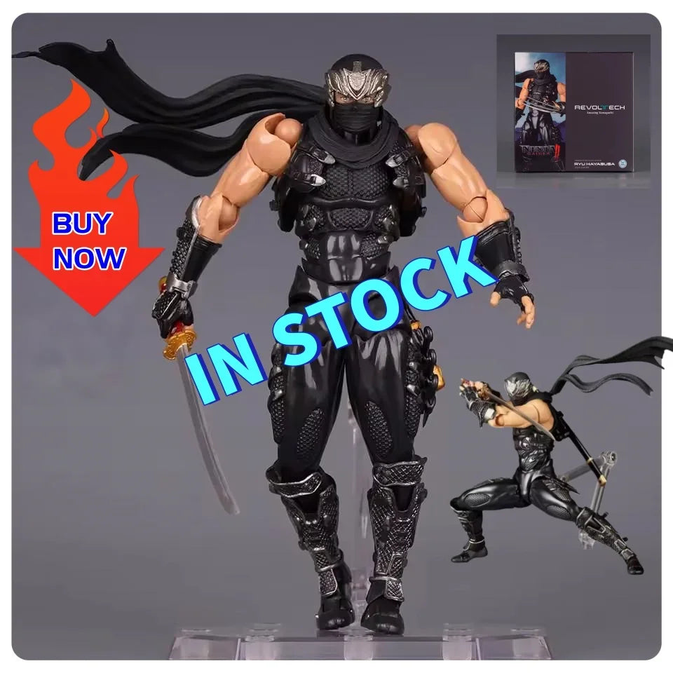 2026 New IN stock Amazing Yamaguchi Ninja Gaiden RYU HAYABUSA Articulated Joints Moveable Action Figure Model Toys Shopifynow