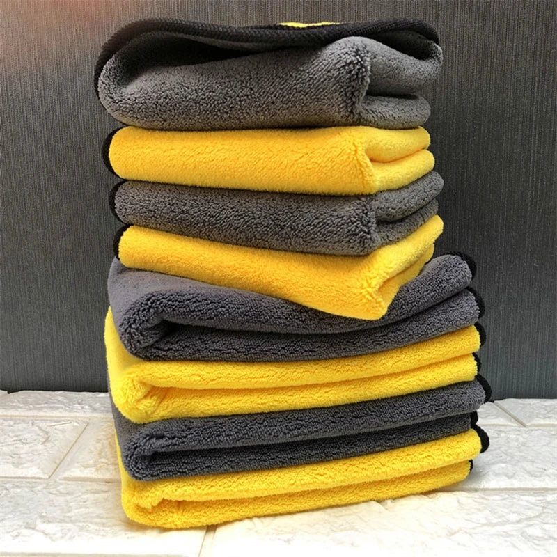 Car Microfiber Towel Grade Premium Microfiber Towels Drying Absorber Car Polishing Waxing Cleaning Detailing Cloth Free Shipping