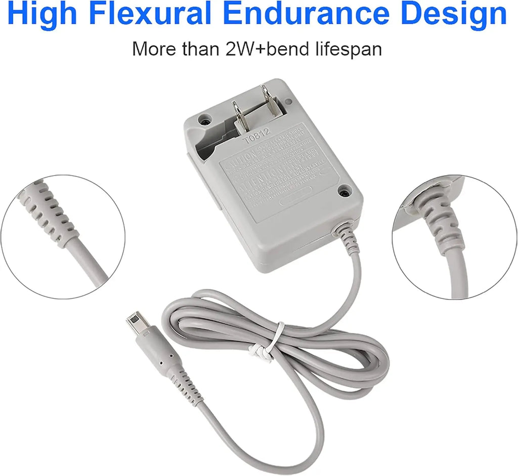 For Nintendo Adapter EU Plug Charger Power Adapter For All Nintendo 3DS 2DS NDSi Consoles Charging Cable Travel Charging Adapter Shopifynow