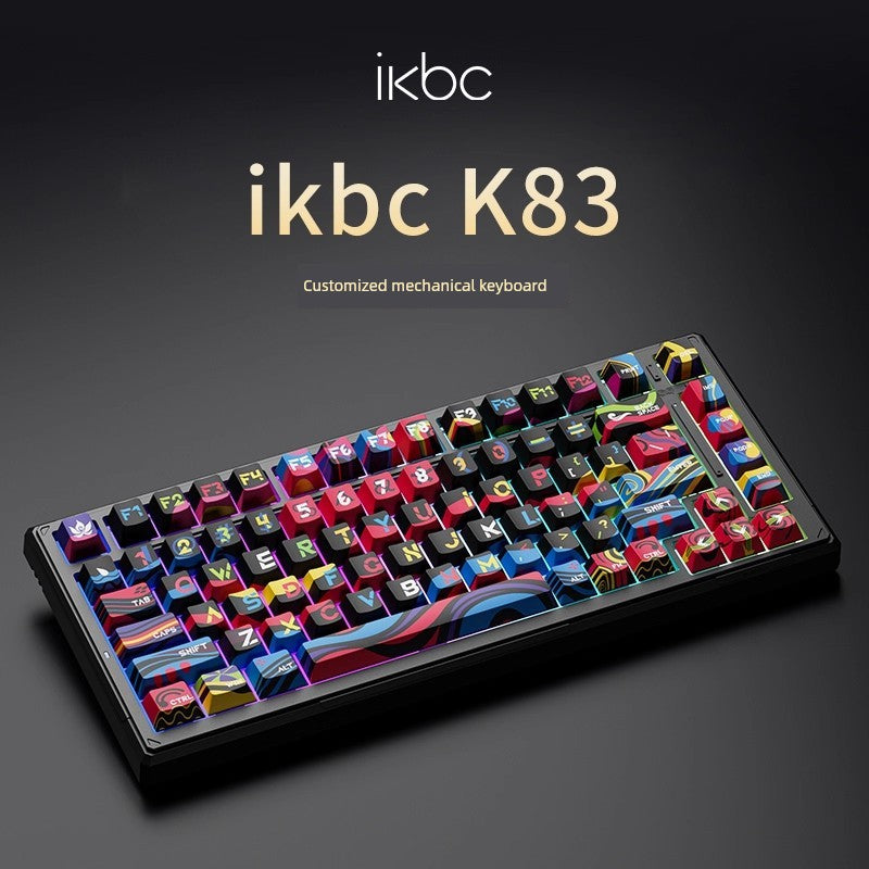 Ikbc Wireless Bluetooth Mechanical Keyboard Customized K99/K87 Three-Mode RGB Boys Only for E-Sports Game Keyboard Shopifynow