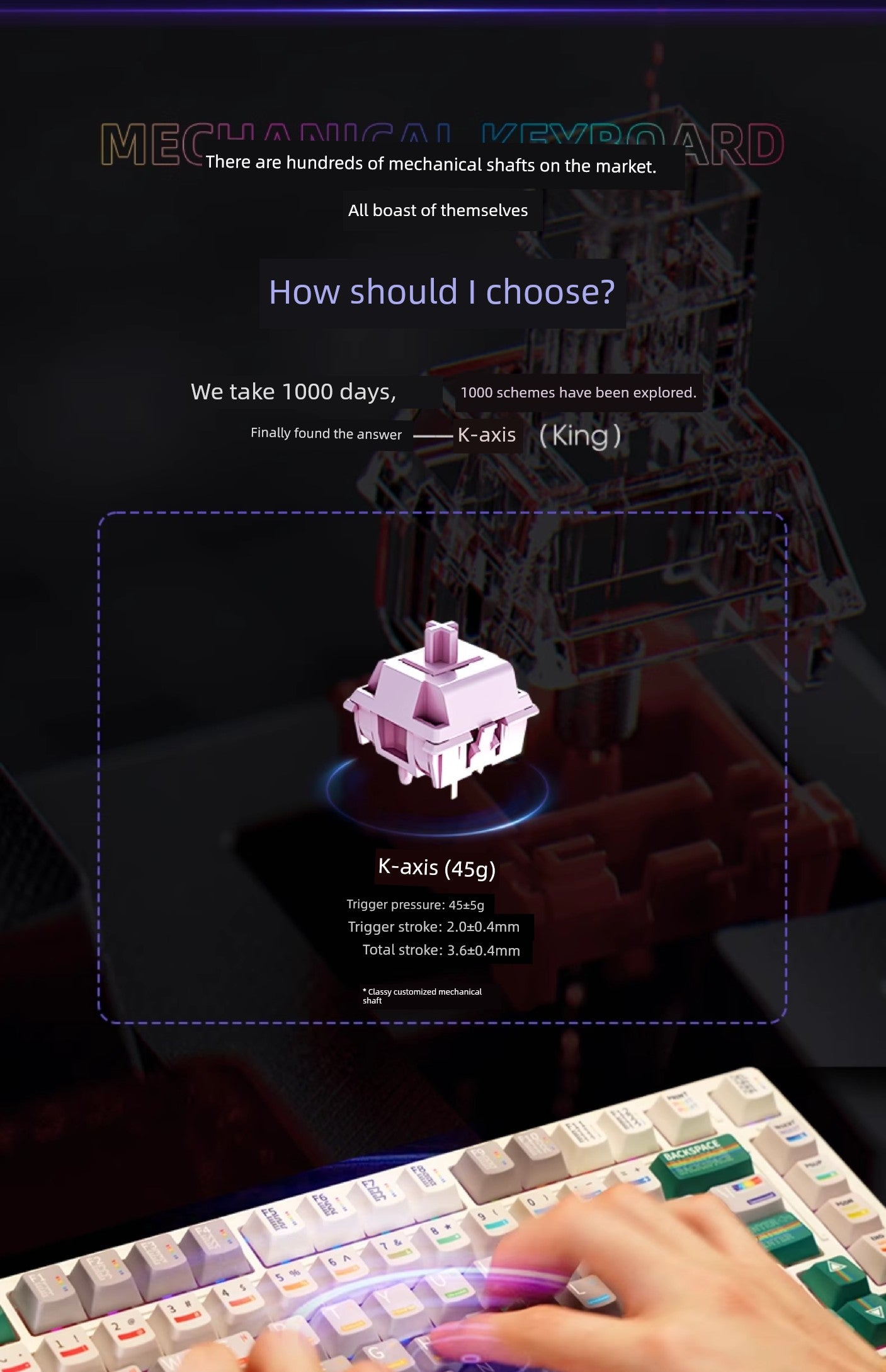 Ikbc Mechanical Keyboard K99 Non-Customized Three-Mode Bluetooth Wireless Keyboard E-Sports Games Office Keyboard Backlight Shopifynow