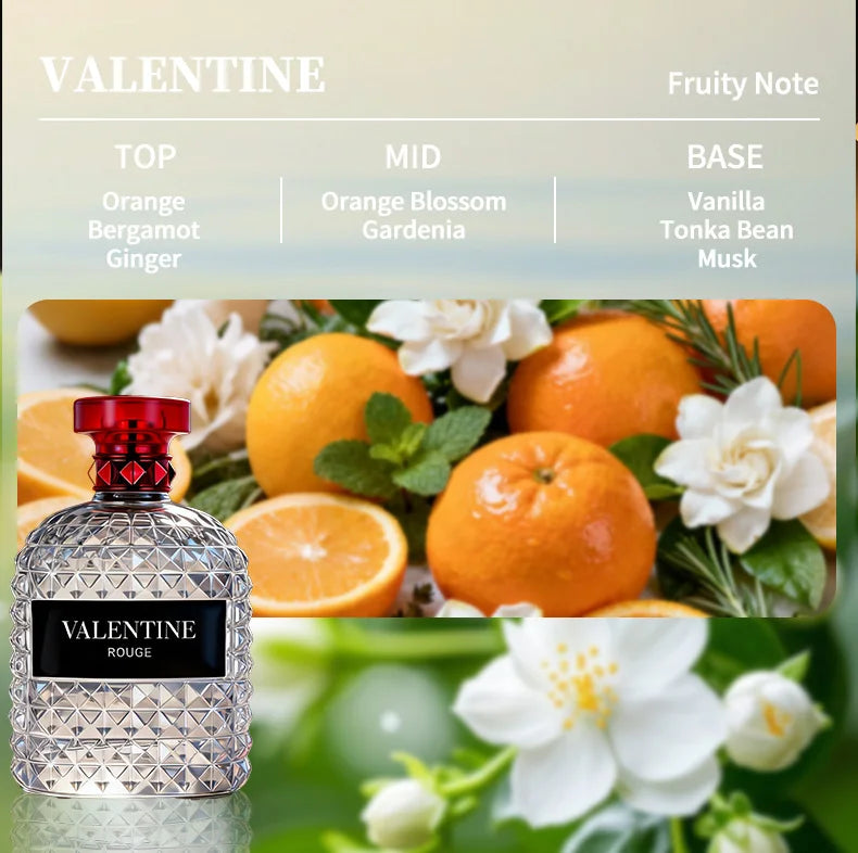 3.4 Fl Oz Women's Eau De Parfum - Long-Lasting Mandarin Orange, Orange Blossom & Bergamot Fragrance. Perfect for Dating, Daily W - Shopifynow