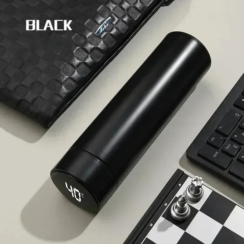 500ml Stainless Steel Thermos Bottle with Digital Temperature Display LED Intelligent Temperature Measurement Cup Vacuum Flask Shopifynow