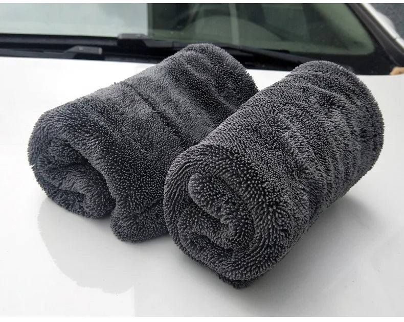 40x40cm 40x60cm 60x90cm Car Wash Microfiber Towel Plush Cleaning Drying Cloth Car Care Cloth Detailing Polishing - Shopifynow