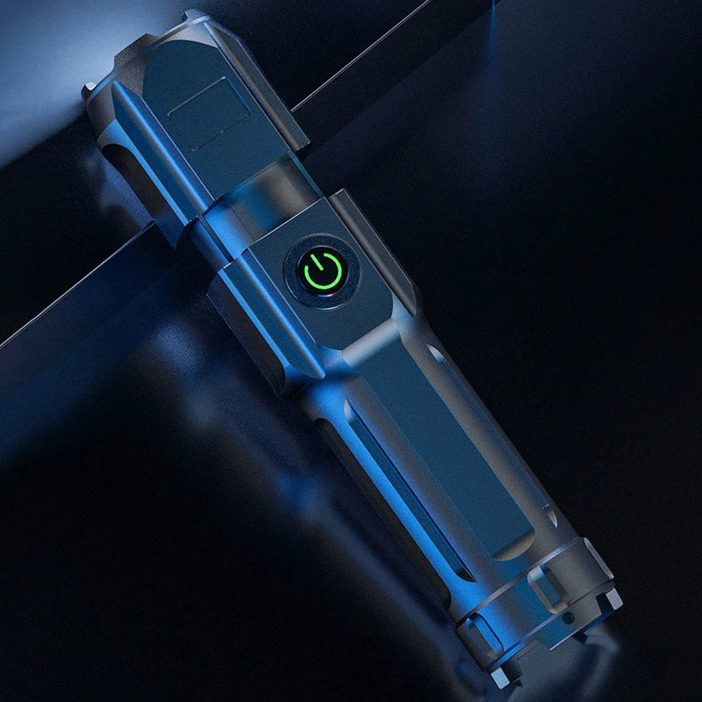 395nm Blacklight Flashlight USB Rechargeable Ultraviolet Blacklight Portable Torch Light for Pet Urine Detection Resin Curing Shopifynow