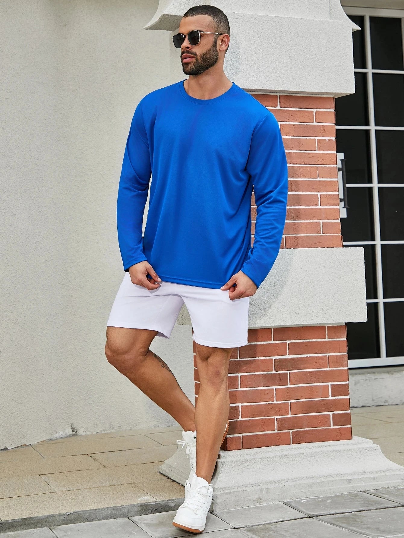 11 colors randomly selected 6-piece men's quick drying long sleeved T-shirt moisture wicking casual and breathable Shopifynow