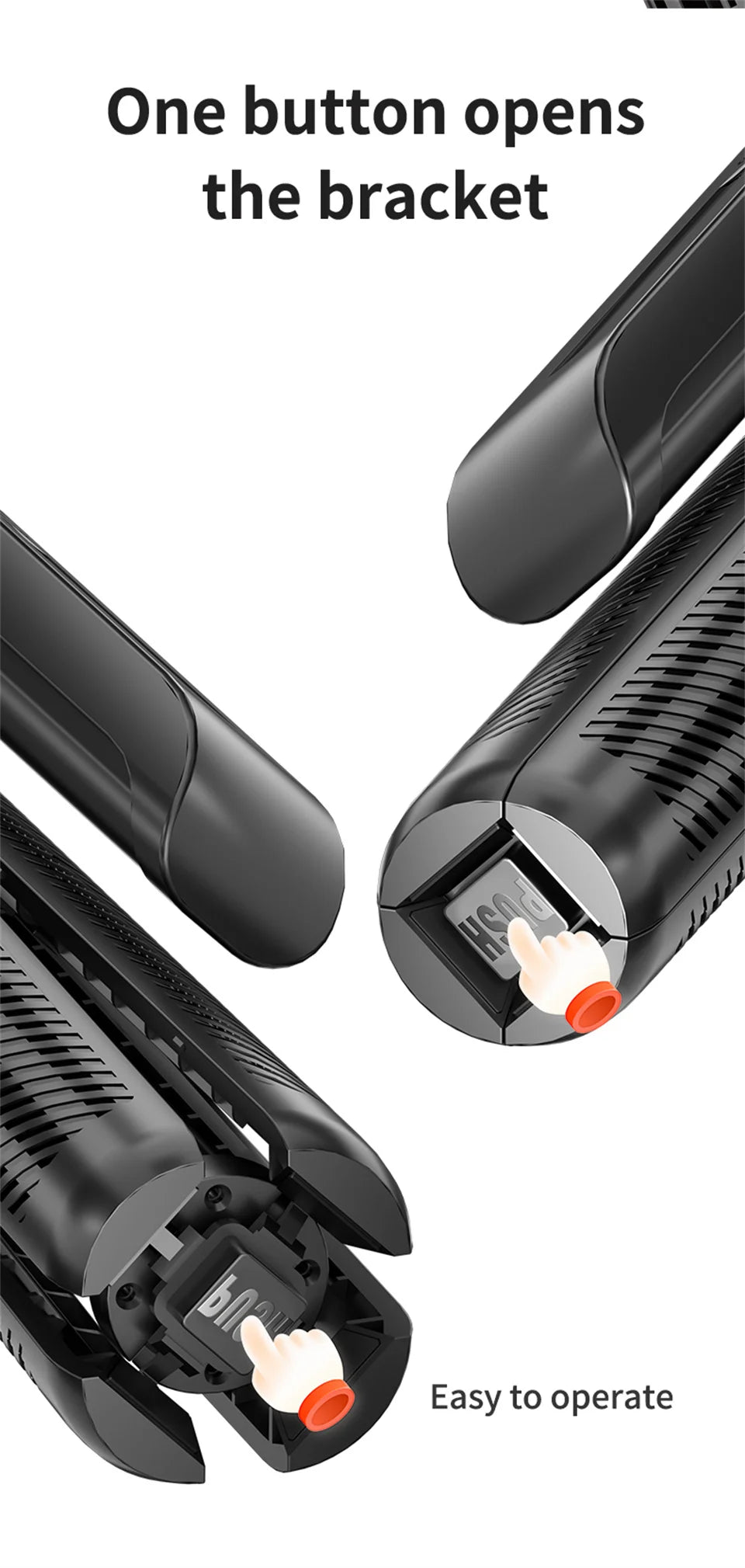 FANGTUOSI New Tripod Gimbal Stabilizer for Smartphone Camera, Tripods Stand Bluetooth Selfie Stick brackets AI Follow-Up Holder - Shopifynow