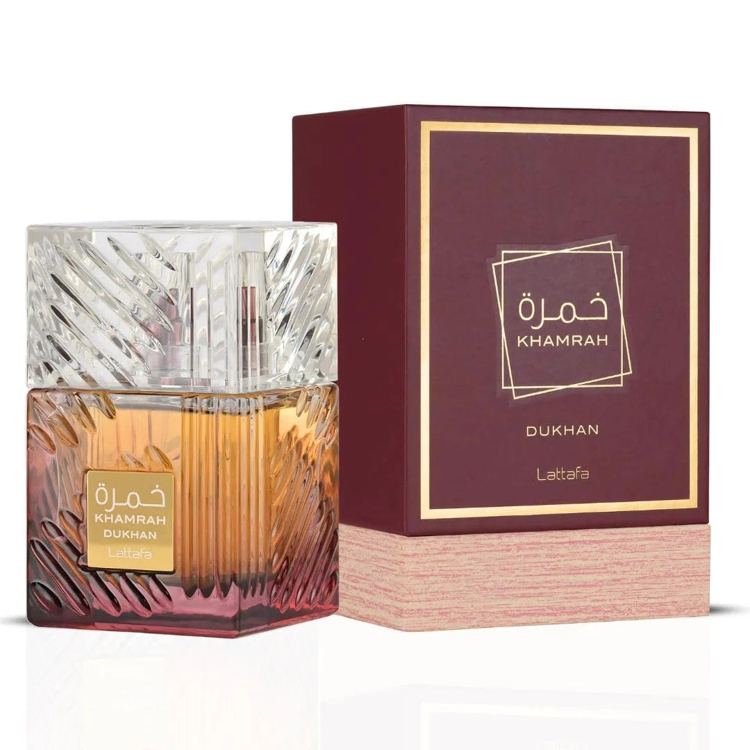 Lattafa Khamrah - Vanilla, Warm Spicy, Amber, Cinnamon - Eau de Parfum Long-Lasting Fragrance for Unisex, 3.40 Ounce / 100 ml Shopifynow