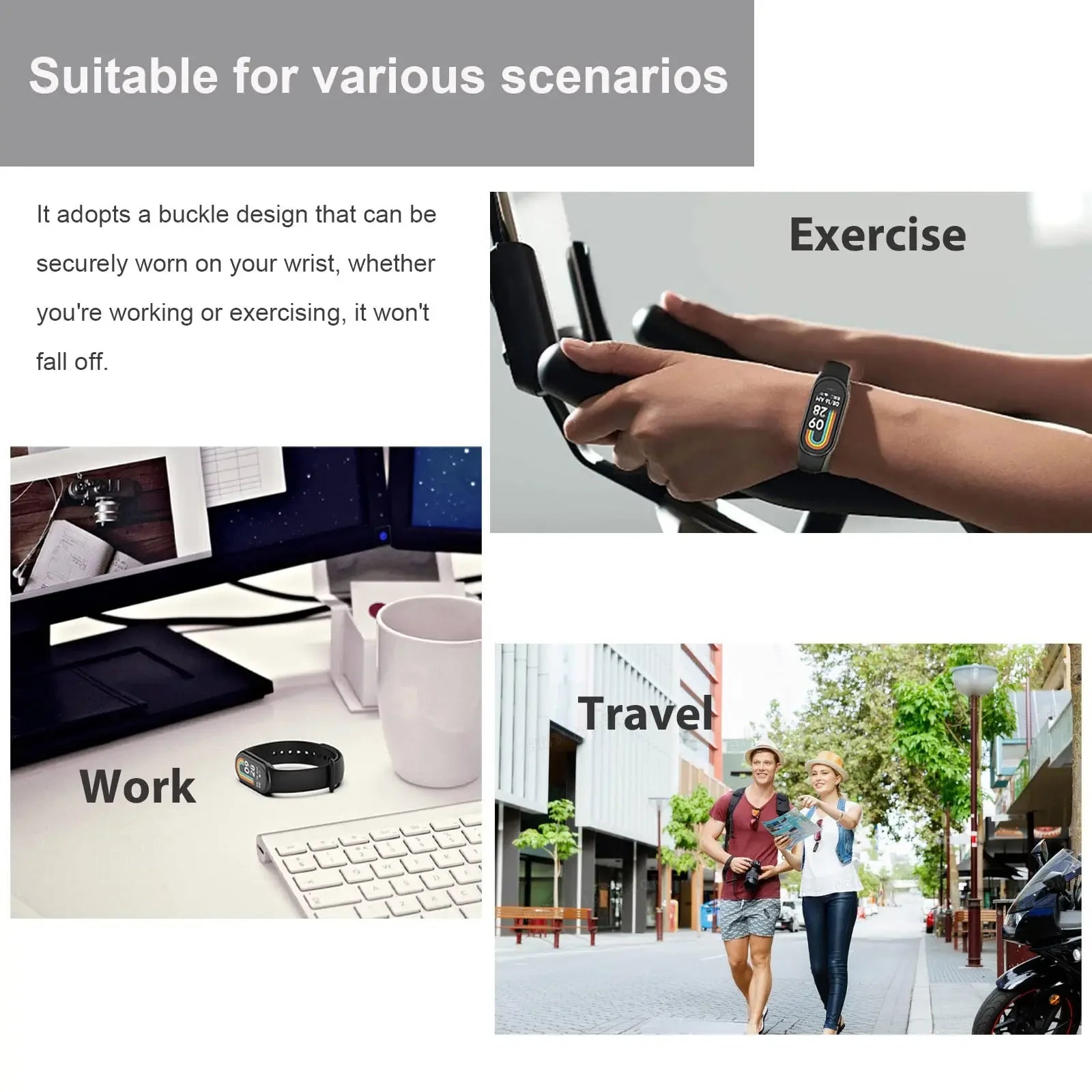 2025 Strap for Xiaomi Mi Band 8/8 NFC Bracelet Silicone Wrist Miband 9 NFC Replacement pulsera correa Sport Strap for Mi Band 9 - Shopifynow