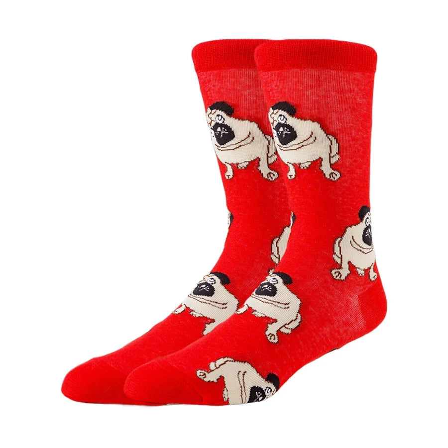 10/20/30Pairs random color happy socks men women crew socks novelty funny  street fashion animal  designer Shopifynow