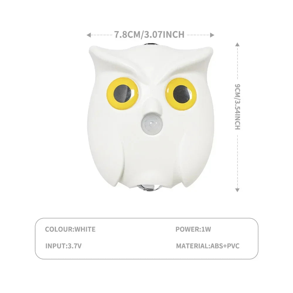 In stock Exclusive 2026 New LED Night Light  USB Charging Intelligent Human Motion Sensor Lamp for Bedside Cabinet Home Wardrobe Shopifynow