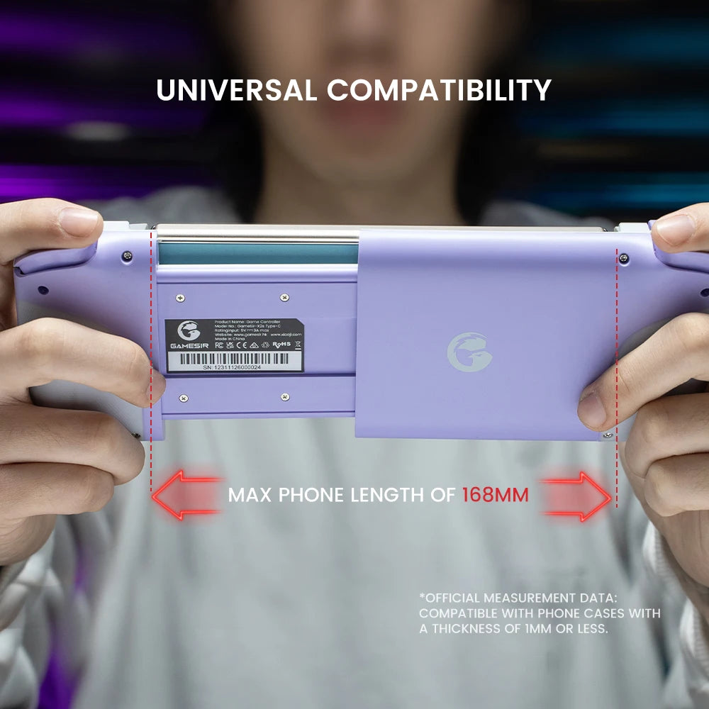 GameSir X2s Mobile Phone Gamepad Game Controller for Cloud Gaming Xbox Game Pass STADIA xCloud, Hall Effect Joystick and Trigger - Shopifynow