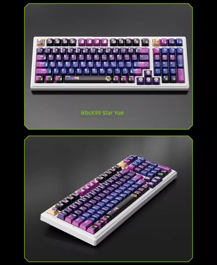 Ikbc Wireless Bluetooth Mechanical Keyboard Customized K99/K87 Three-Mode RGB Boys Only for E-Sports Game Keyboard Shopifynow