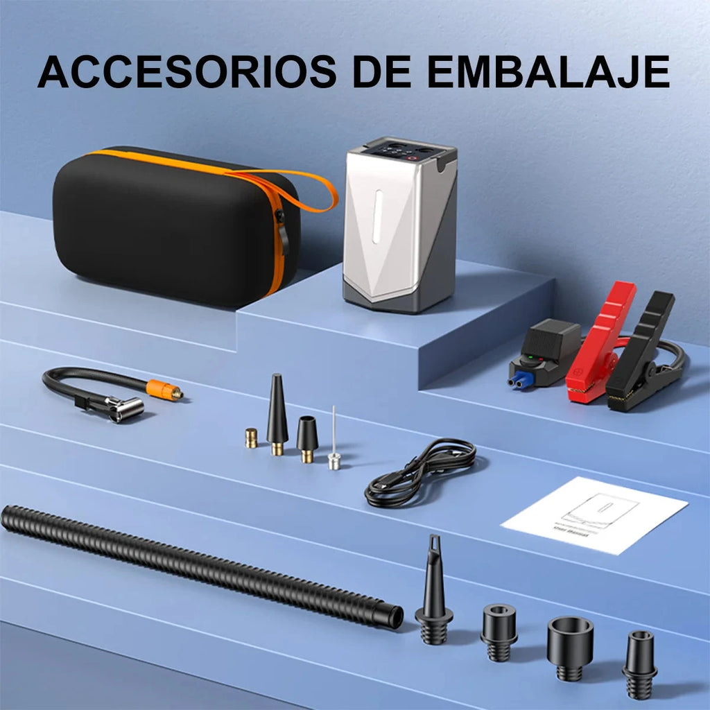 Car Jump Starter 6000A Peak 26800mAh Auto Supercharger Battery Charger Jumper Box with Fast Charger Smart Jumper with LED Screen Shopifynow