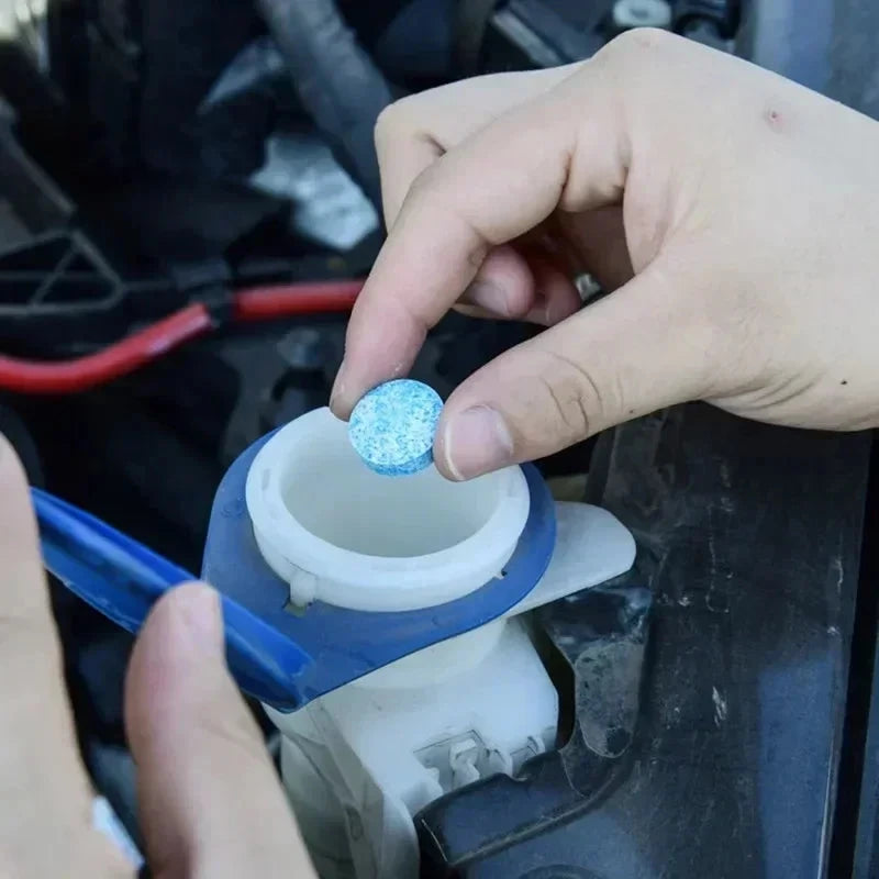 Car Windshield Cleaner, Glass Water Solid Effervescent Tablets for Car Window Wiper Washer Cleaning Accessories Shopifynow