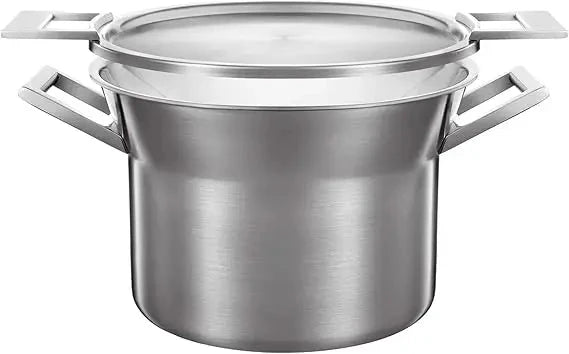 20 cm/ 3 Litre 3-Ply Stainless Steel Stock Pot with Lid Shopifynow